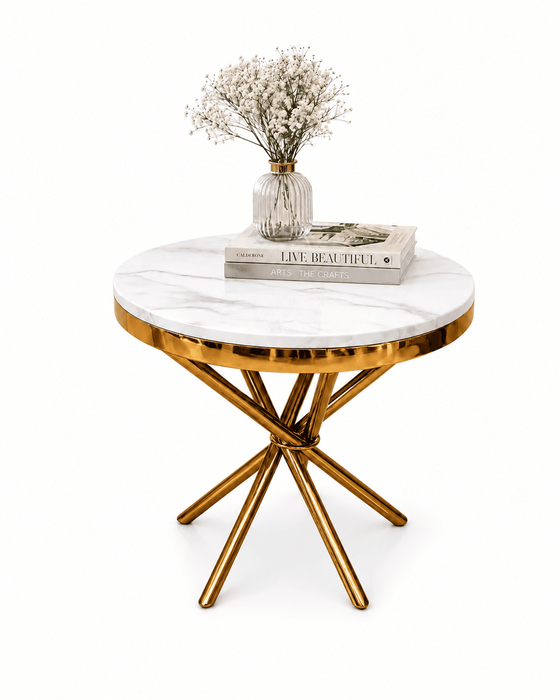 Imperia Gold End Table